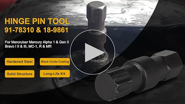 for Mercruiser Hinge Pin Tool 18-9861 Fit for Mercruiser